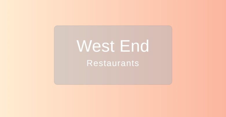 West End Restaurants Nashville TN